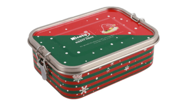 A Rectangular Tiffin Box