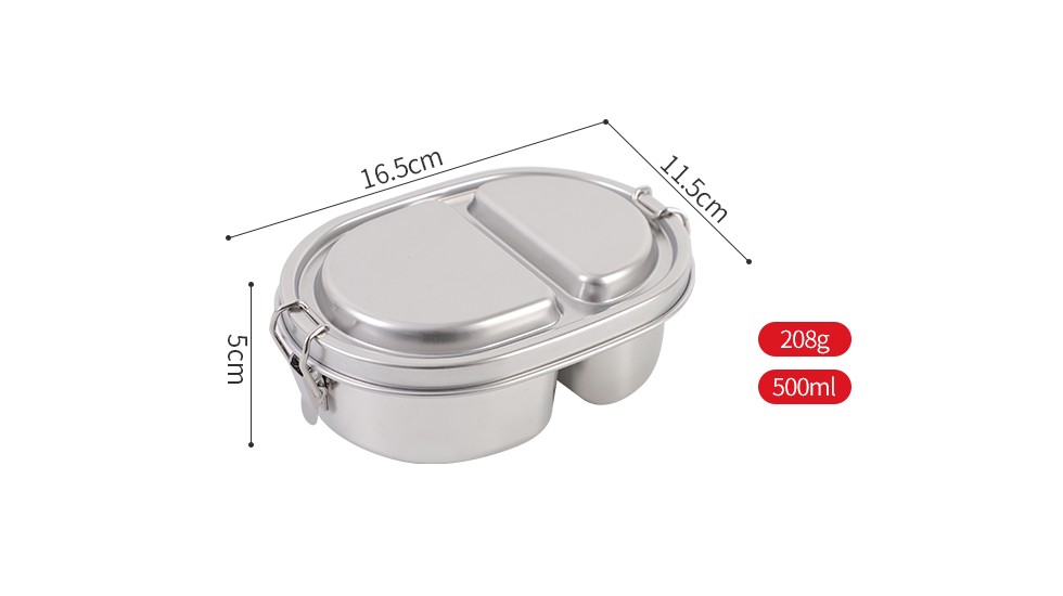 Nicety Oval Child Lunch Box