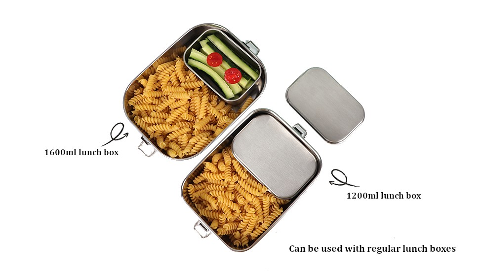 360ml mini flat lunch box