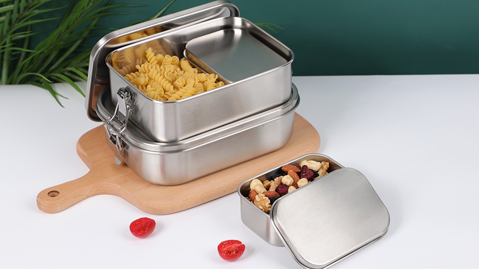 360ml mini flat lunch box