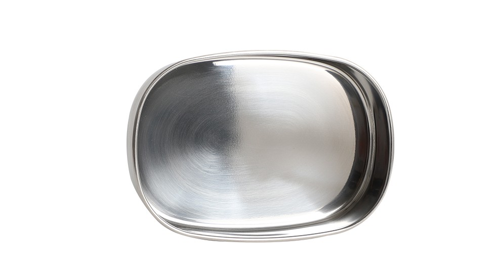 bamboo lid oval lunch box