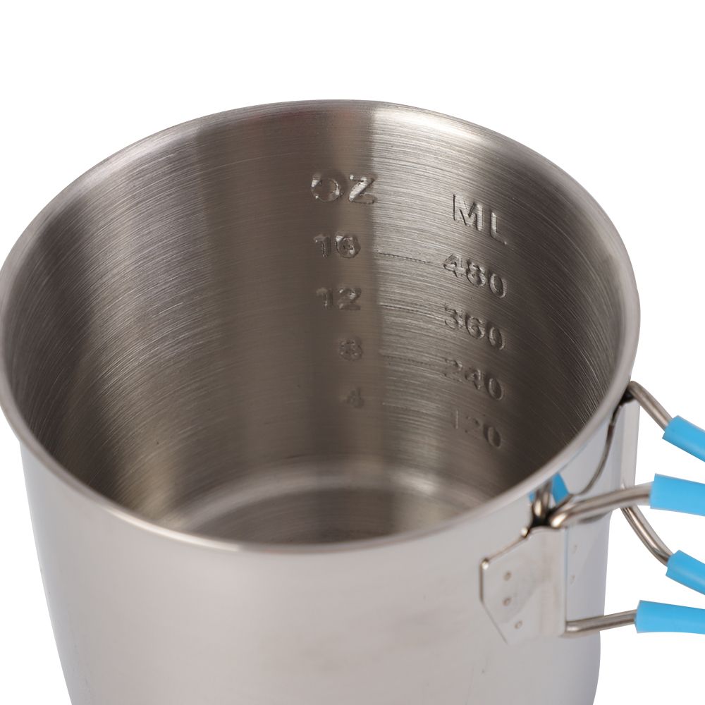 camping cup with handle