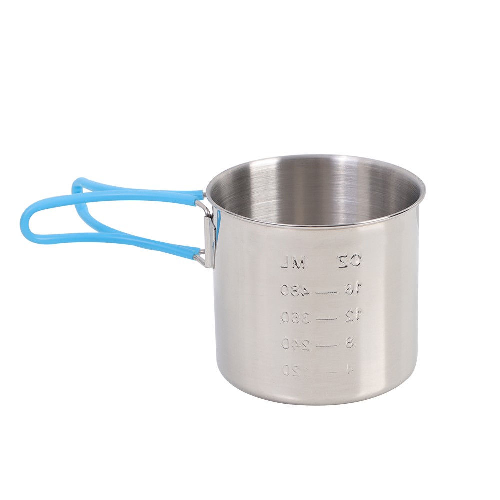camping cup with handle