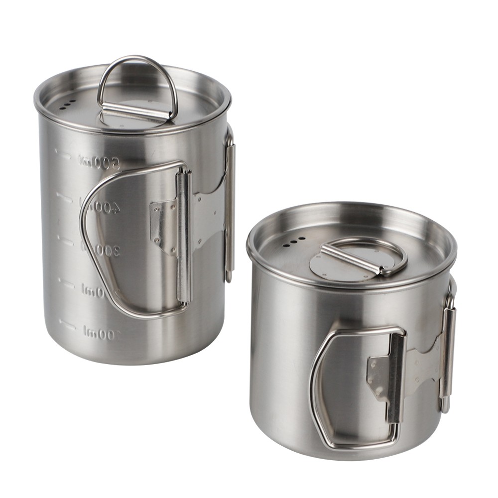 camping cup with handle