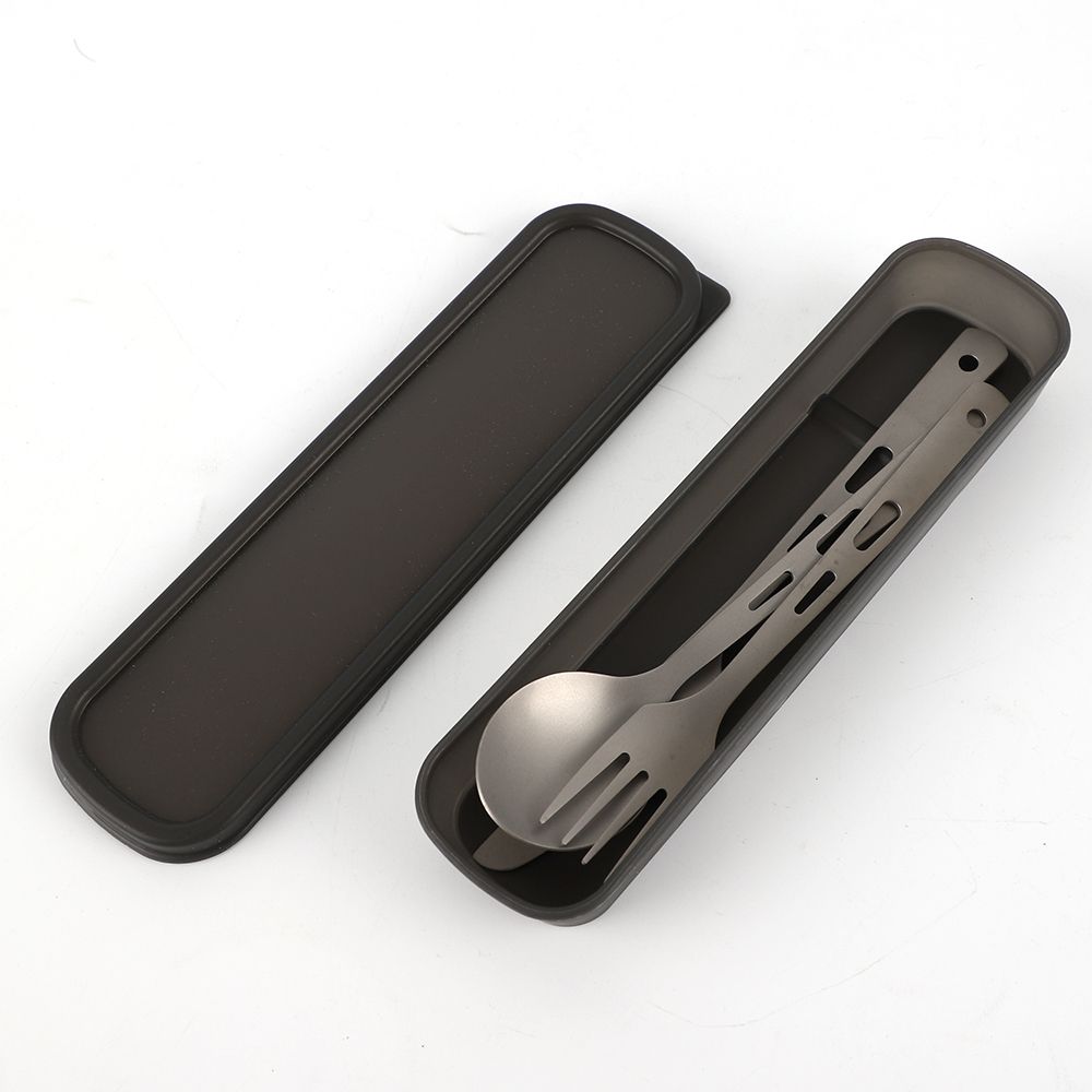 camping titanium tableware