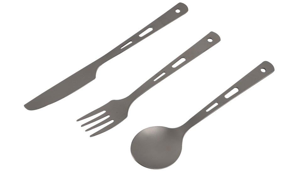 camping titanium tableware