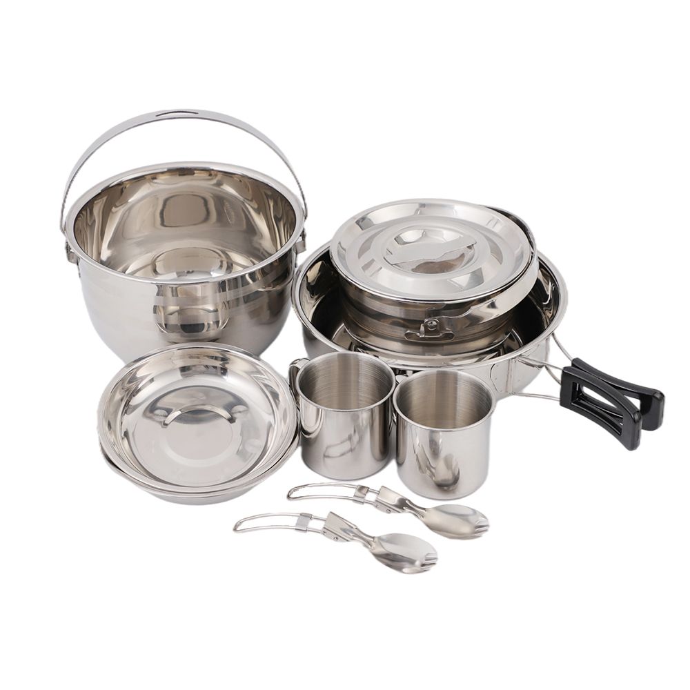 large outdoor camping pot