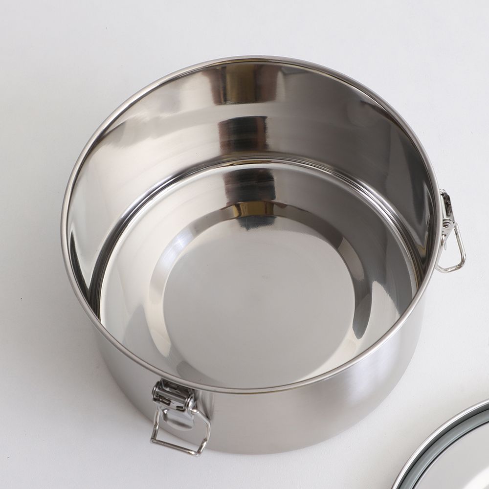 leak proof round crisper