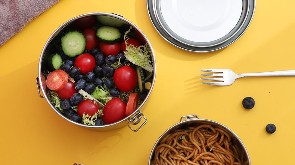 leak proof round crisper