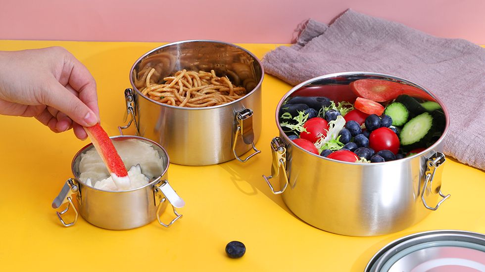 leak proof round crisper 6