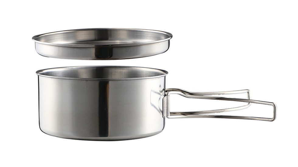 round camping pot set