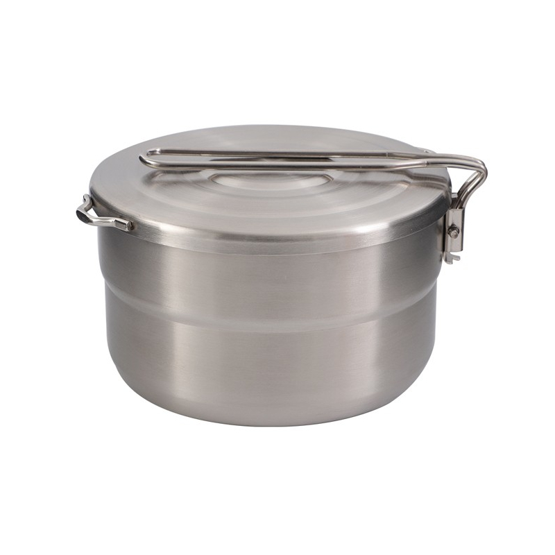 round camping pot with handle