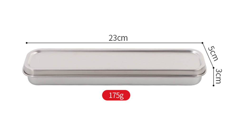 stainless steel tableware box