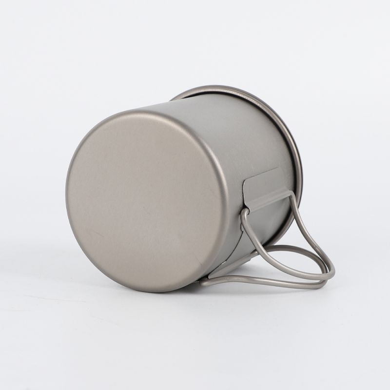 Titanium camping mug cup