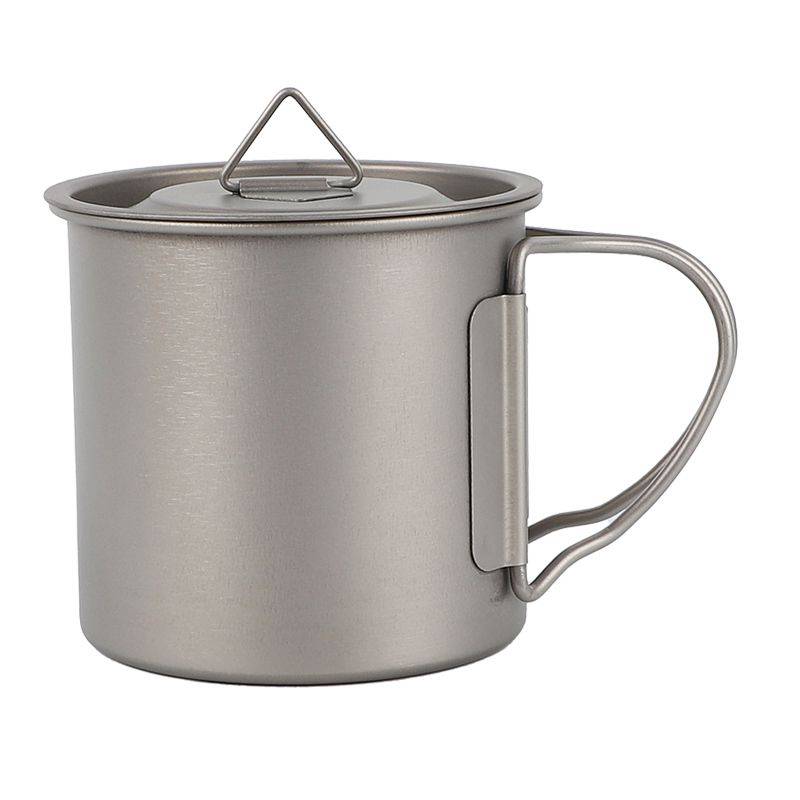 Titanium camping mug cup