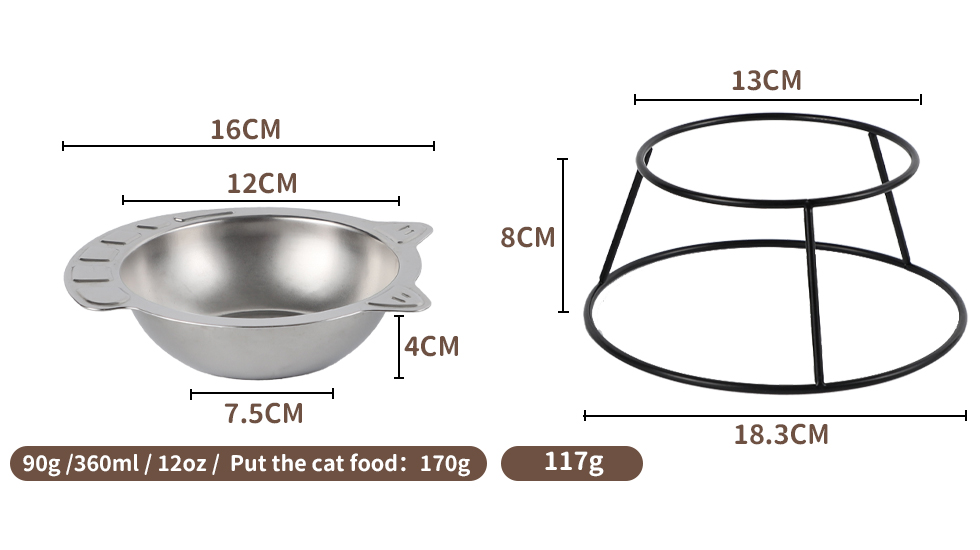 Stainless Steel Cat Bowl