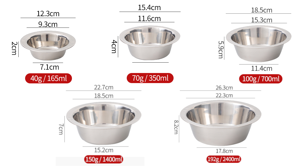 pet bowl with paw prints