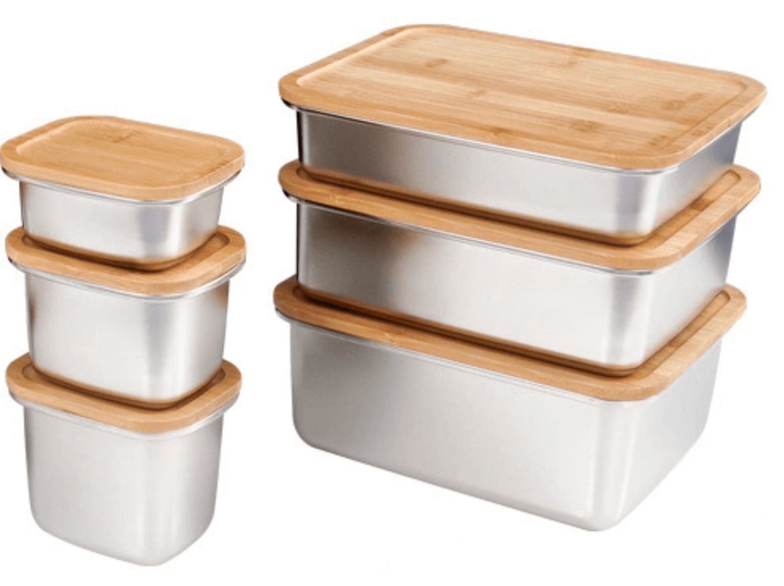Stainless Steel Lunch Box with small containers