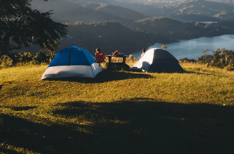 campground with view