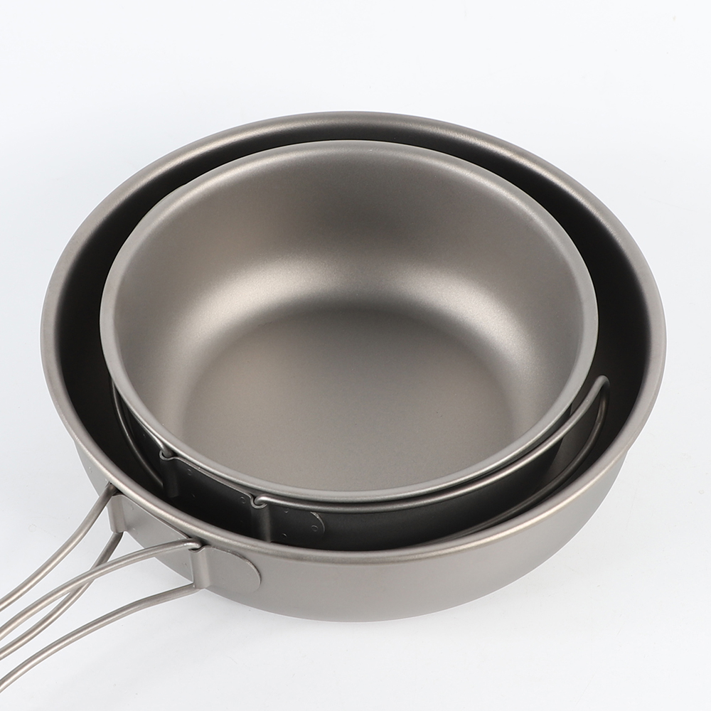 Titanium Camping Cooking Pot