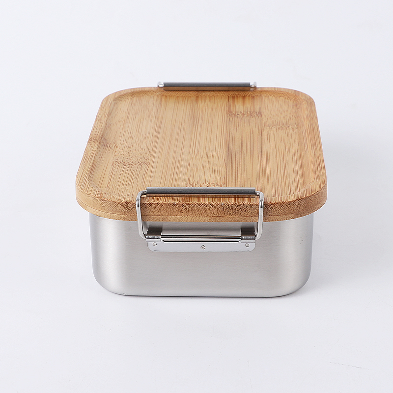 Nicety wholesale lunch box with bamboo lid