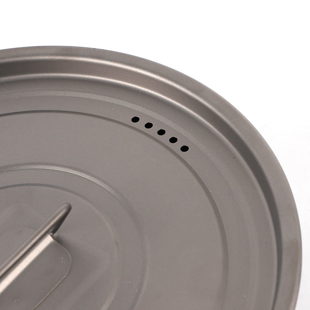 1.9L Large capacity Titanium Camping Cooking Pot manufacturer