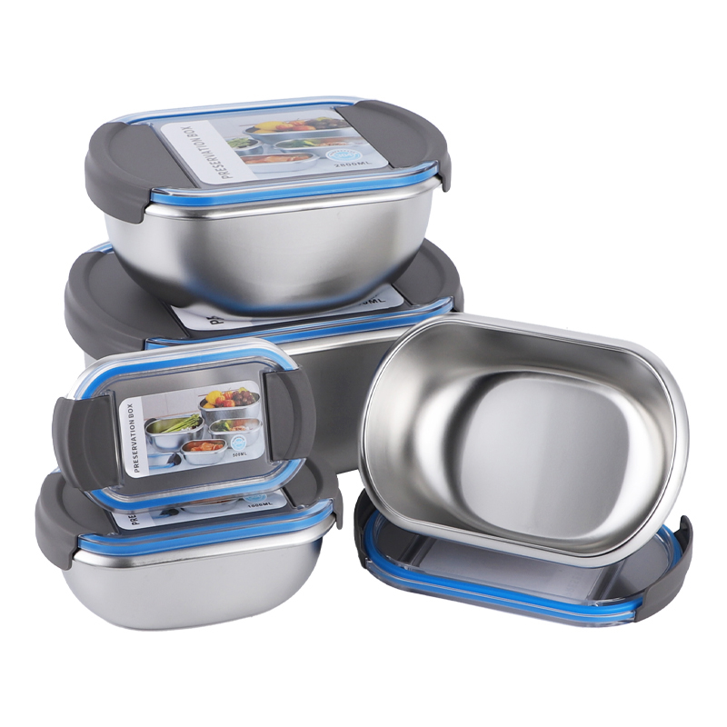 stainless steel crisper food container