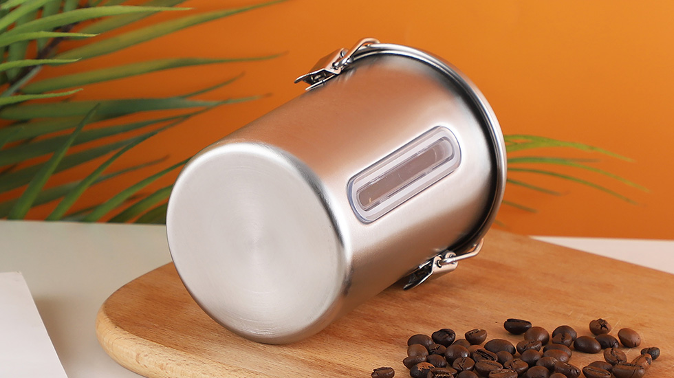 Stainless Steel Cylindrical Visible Window Sealed Tank