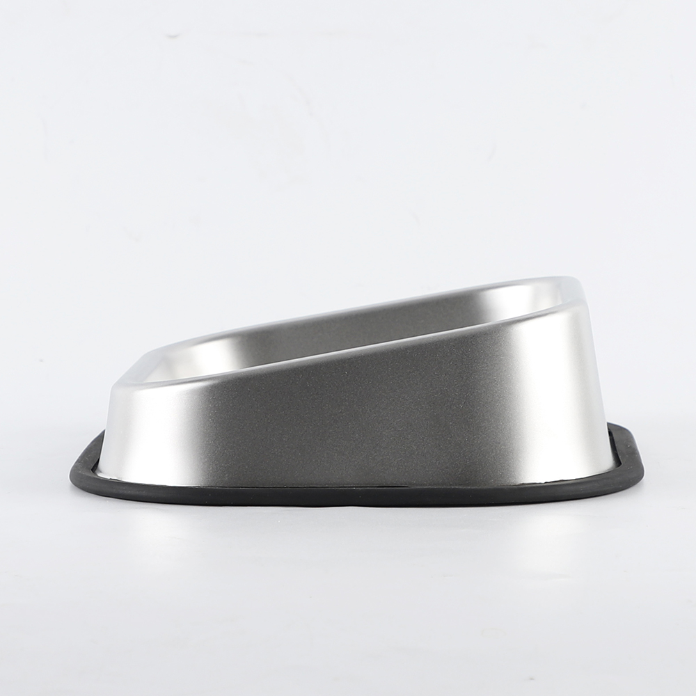 Nicety sloping step slow food pet bowl
