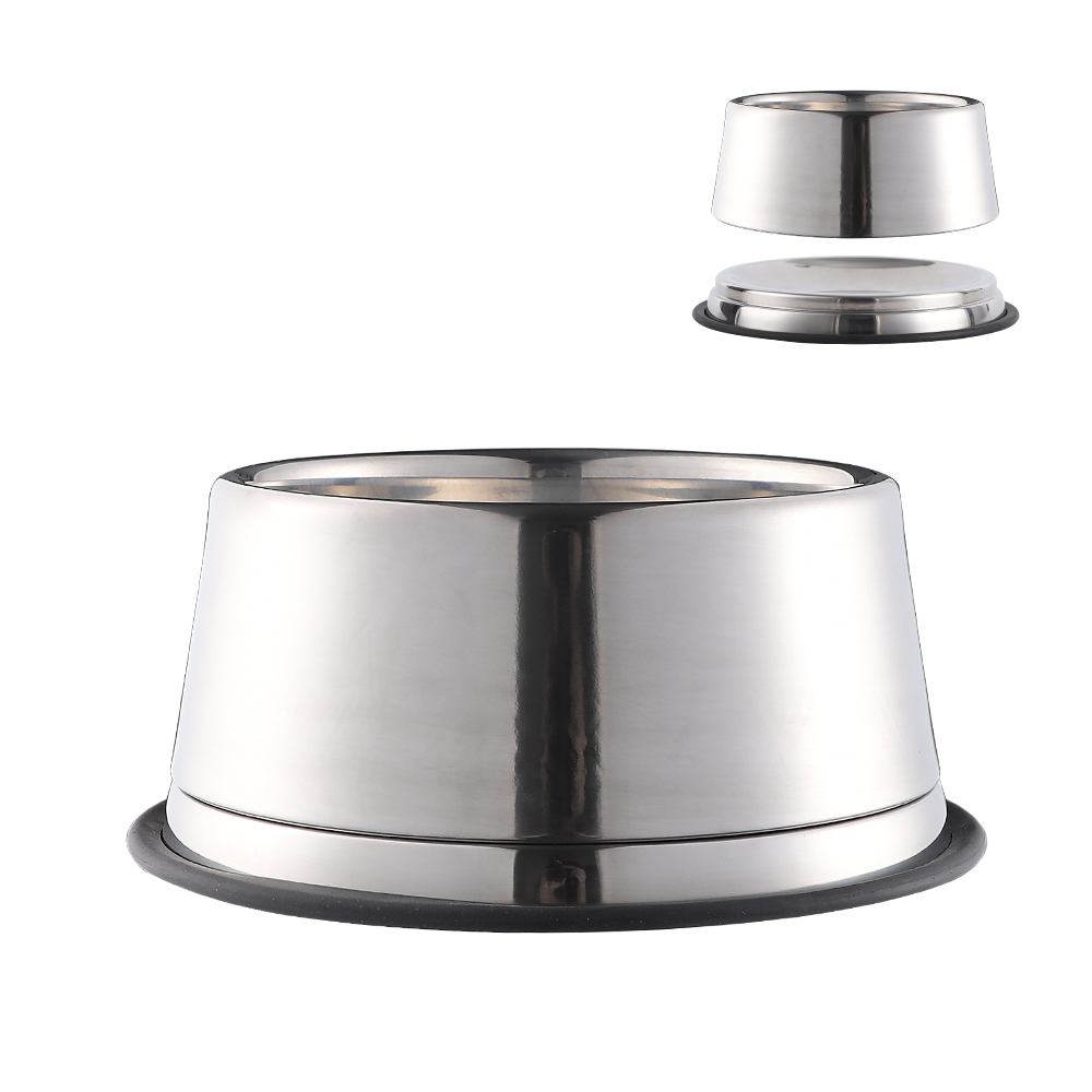 1pet bowl stainless steel dog bowl