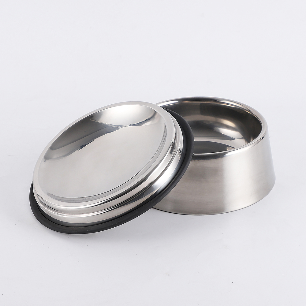 pet bowl stainless steel dog bowl